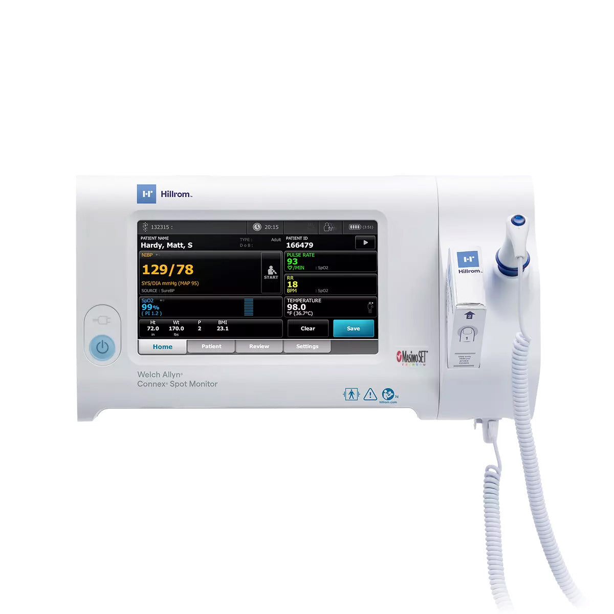 Welch Allyn 7100 Series Spot Monitor