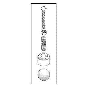 Relief Valve Repair Kit For Dental Vacuum - VPK062