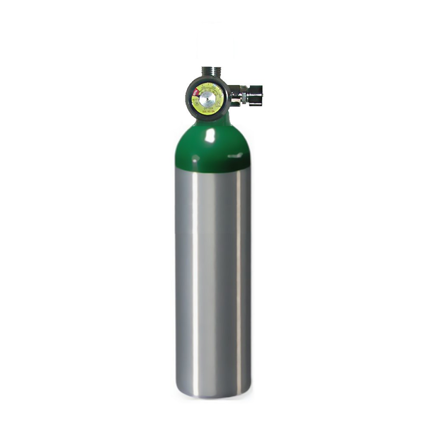 Mada M6 Cylinder, MadaValve, Gauge, CGA-540 - 1203ME
