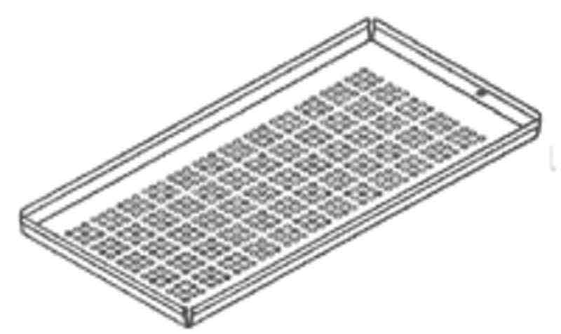 Tray, Large - Pelton & Crane Delta/Validator 10 (Pelton Tray For 10" )