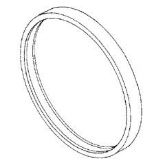 Door Gasket, 24x36, Amsco Steris Eagle, Medallion Sterilizer- AMG012 (Part: 97487-091)