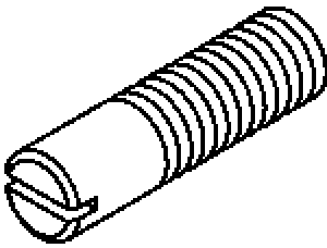 Arm Screw Dental EZ Chair Part- DES611 (OEM No: 3800-112)