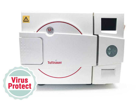 Booth Medical - Tuttnauer EZ9Plus Autoclave with virus protect