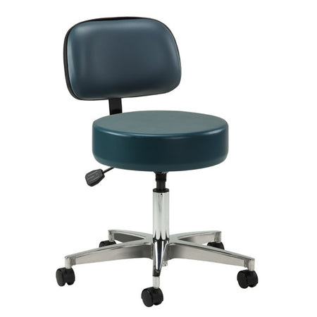 2155-21 - Clinton Premier Series Pneumatic Stool With Backrest