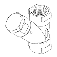 Water Strainer For CV Series Dental Vacuum (1/4") - VPS011