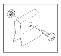 Bracket (Element Support) For Chattanooga M4 Hydrocollator, 2/pkg. - CHB017