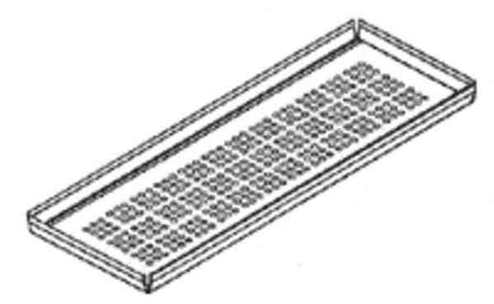 Tray, Rest - Pelton & Crane Delta/Validator 8 Part: 3000135