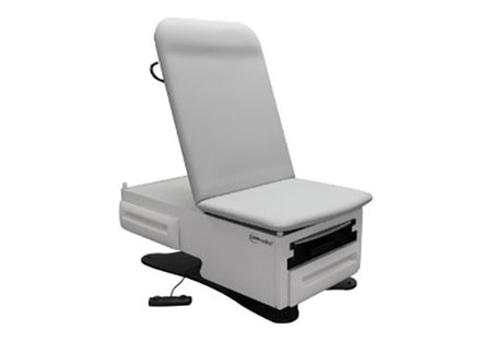 UMFmedical Power Hi-Lo, Manual Back Exam Table W/ Foot Control & Drain Pan