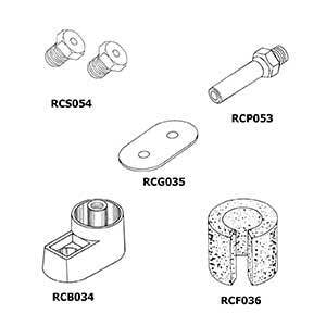 Booth Medical - Midmark Ritter Autoclave Part Pressure Gauge Mounting Base Kit - RCK029