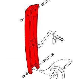 Booth Medical - Handle, Casting Part  Market Forge Sterilizer Part: 95-0134