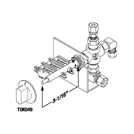 Valve, Multi-Purpose For 1730MKV Valueklave Part: CMT173-0031/TUV098