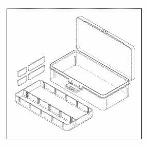 Storage Case for Sterrad NX and 100NX Sterilizers Part: RXC110