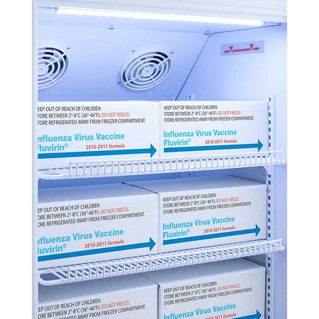 Accucold Pharma-Vac Vaccine Refrigerator 6 Cubic Ft. - side view