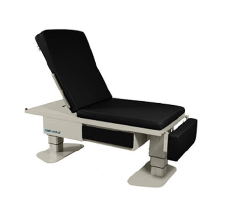 UMFmedical Hi-Lo, Manual Back Exam Table W/Drawer Warmer, Pelvic Tilt & Receptacle