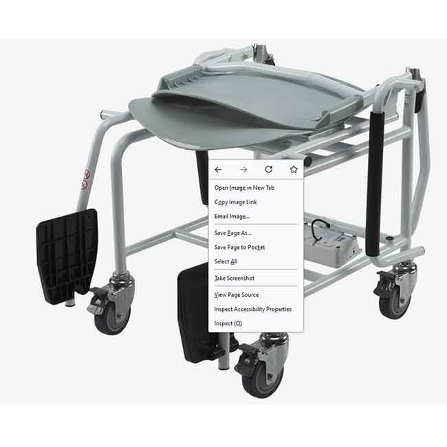 Health o meter Digital Chair Scale - 594KL - Folded