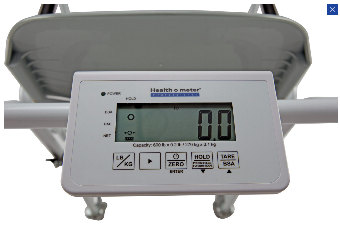 Health o meter Digital Chair Scale - 594KL - Control 