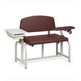 Clinton LabX Heavy Duty Blood Draw Chair w/Padded Flip Arm, 700lb Capacity