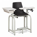 Clinton Standard Lab Series Blood Draw Chair, Extra Tall, 300lb Capacity