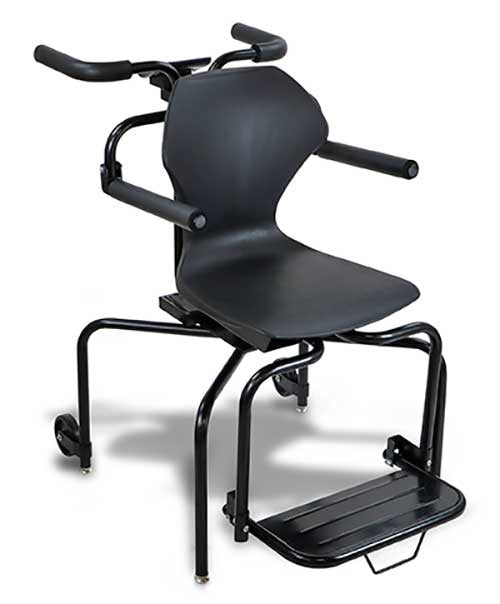 Detecto 6880 Chair Scale w/ fold-up armrest and footrest