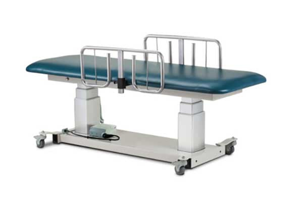 Clinton General, Flat Top, Ultrasound Table with Side Rails Part: 80061