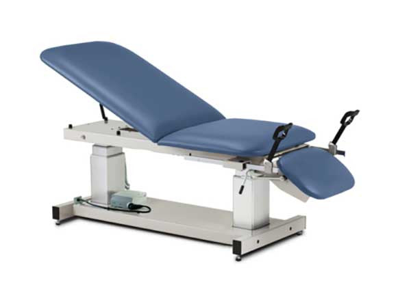 Clinton Ultrasound Table W/ Stirrups Part: 80069