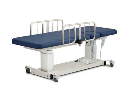 Clinton Ultrasound Flat Top Table W/ Drop Window and Side Railing Part: 80071