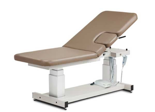 Clinton Ultrasound Table W/ Drop Window and Fowler Back Part: 80072