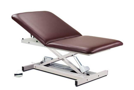 Clinton Open Base, Extra Wide, Bariatric Table W/ Adjust. Backrest SKU#: 84200-34