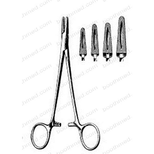 Holder, 7-1/4" Mayo-Hegar Needle, Meisterhand SKU:MH8-46TC