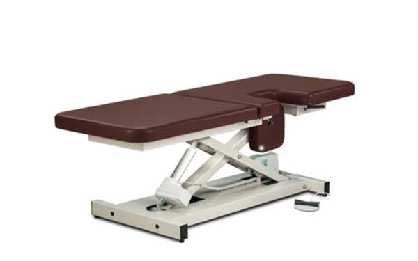 Clinton Open Base, Imaging Table W/ Window Drop & Adjustable Backrest Part: 85200