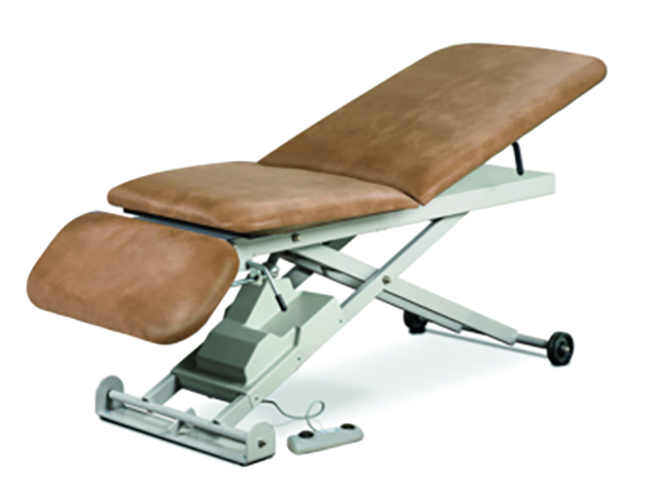 Clinton E-Series, Pwr Table W/ Adjust. Backrest & Drop Section SKU:86300