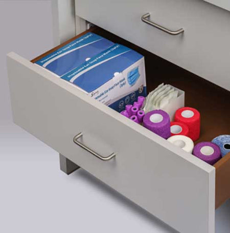 Clinton Panel Leg Series Treatment Table Drawer 91013-27