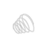 Spring, Conical Compression A-Dec Part: 013-022-00/ADS045