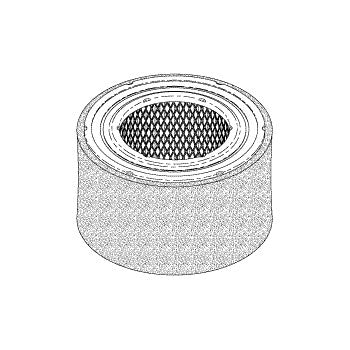 Filter Element, For A-dec/Dean Dental Vacuum Units Part: C0074/VPE184