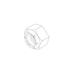 Nut, Hex A-Dec Priority 1005 Dental Chair Part: 006.023.00/RPH727