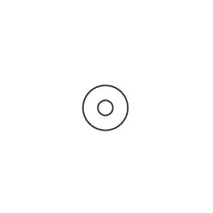 O-Ring, Decade/Priority 1005 A-Dec Chair Part: 003-004-00/RPO312