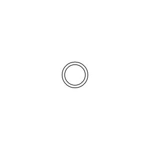 O-Ring,  Priority 1005 A-Dec Dental Chair Part: 030-015-00/RPO316