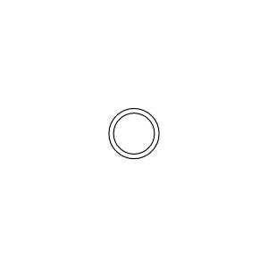 O-Ring, A-Dec Decade Series Dental Chair Part: 030-016-00/RPO317