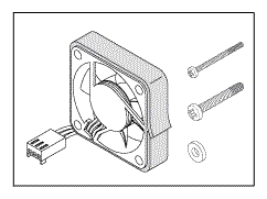 Fan Assy (Sensor Module)For Isolette/Versalet Infant Incubators & Warmers - AIF157