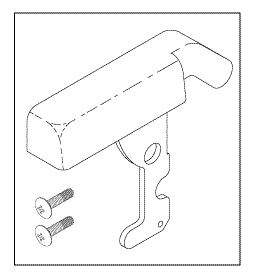 Hinge (Hood) Rear Right For Isolette Infant Incubators & Warmers - AIH152