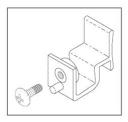 Latch (Heat Shield) For Isolette/Versalet Infant Incubators & Warmers - AIL145