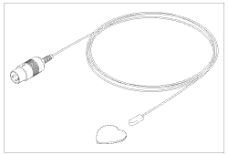 Disposable Skin Temp Probe For Infant Incubators & Warmers - AIP080