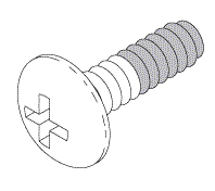 Screw (#6-32 x 7/16) For Isolette/Versalette Infant Incubators & Warmers - AIS171