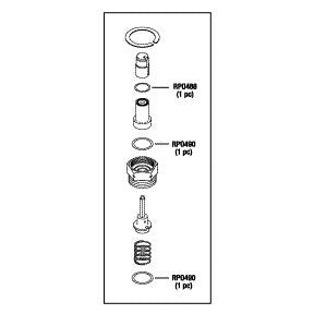 Solenoid Valve Repair Kit for Amsco/Steris Exhaust Manifold S40 Part: AMK223