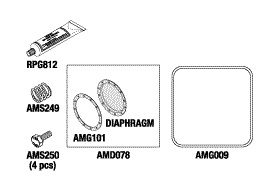 Booth Medical - Preventive Maintenance Kit - AMP246 (OEM Part #754360-002)