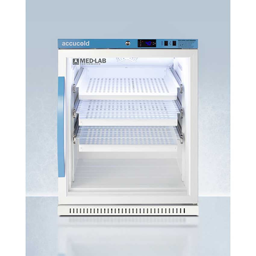 Accucold - 6 Cu.Ft. ADA Lab Refrigerator