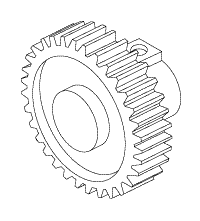 Air Techniques Main Drive Gear For Peri Pro- ATG611