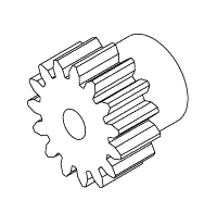 Air Techniques "L" Transfer Arm Gear For Peri Pro, 3/pkg.  - ATG613