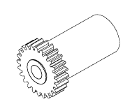 Air Techniques Transfer Arm Gear For Peri Pro, 3/pkg. - ATG615