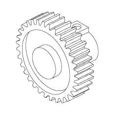 Air Techniques Main Drive Gear For Peri Pro II  - ATG627